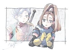 hero (dq6) from dragon quest by michibata 65