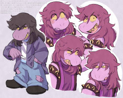 susie (dark world) (deltarune) from deltarune