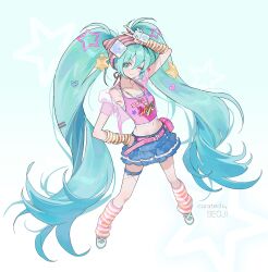 hatsune miku from vocaloid by seoji