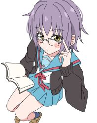 nagato yuki from suzumiya haruhi no yuuutsu
