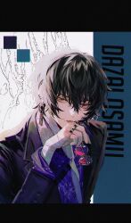 dazai osamu (bungou stray dogs) from bungou stray dogs by baocaizi