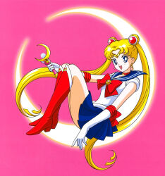 sailor moon from bishoujo senshi sailor moon by marco albiero