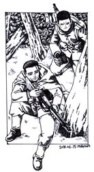golden kamuy fan art