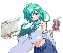 kochiya sanae from coca-cola by castella
