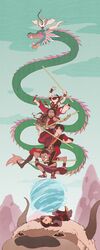 aang from avatar: the last airbender by kinako (moment)