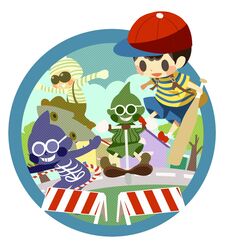 ness (mother 2) from mother (game) by hitofutarai