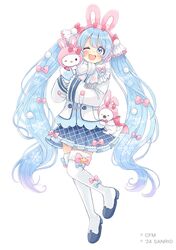 hatsune miku from hello kitty by sakura oriko
