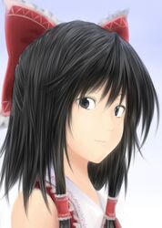 hakurei reimu from touhou by wata