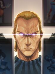 king (one-punch man) from one-punch man