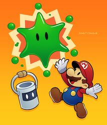 mario from paper mario by vinny (dingitydingus)