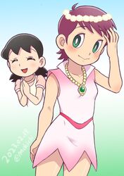 mangetsu miyoko from doraemon by mochi-iri kinchaku
