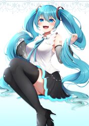 hatsune miku from vocaloid