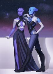 asari (mass effect) from mass effect (series)