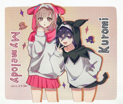 kuromi from danganronpa (series) by hao xiang zai chi dian shu tiao a