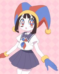 pomni (the amazing digital circus) from the amazing digital circus by meru (mer milky77)