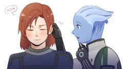 asari (mass effect) from mass effect (series)