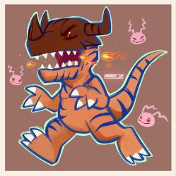 greymon from digimon