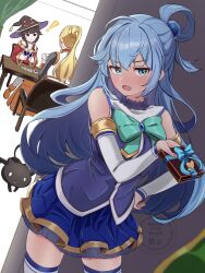 aqua (konosuba) from kono subarashii sekai ni shukufuku wo!
