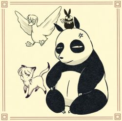 mousse (duck) (ranma 1/2) from ranma 1/2