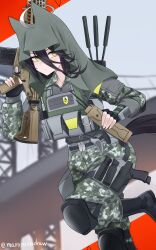 manhattan cafe (umamusume) from battlefield (series)