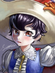princess sapphire from ribbon no kishi by hyuu (sing-dog)
