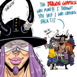 kaidou (one piece) from one piece by oda eiichirou