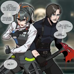 leon s. kennedy from resident evil