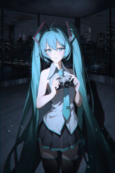 hatsune miku from vocaloid