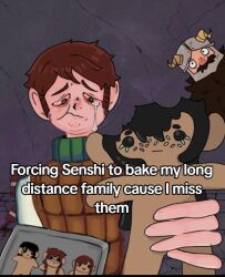 senshi (dungeon meshi) from dungeon meshi