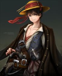 jack sparrow from one piece by reizdrawing