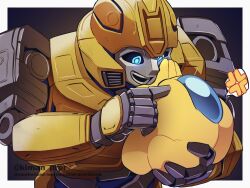 bumblebee (transformers) from among us by kiman