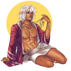 touzokuou bakura from yu-gi-oh! by zombiedaisuke