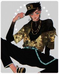 kujo jotaro from jojo no kimyou na bouken