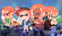 inkling from splatoon (series) by shiohi