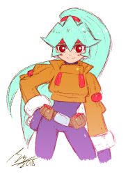 ashe (mega man) from mega man (series) by shoutaro saito