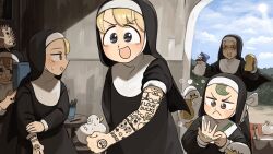 clumsy nun (diva) from little nuns (diva) by diva (hyxpk)
