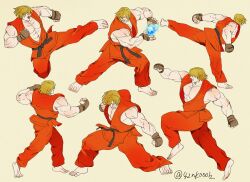 ken masters from street fighter by tamami