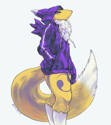 renamon from digimon by kira (kira dra)