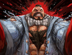 zangief from street fighter by miche