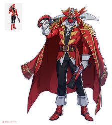 gokai red from kaizoku sentai gokaiger by tongzhen ganfan