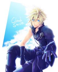 cloud strife from dissidia final fantasy by nonosaki