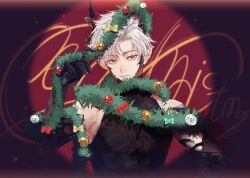 sylus (love and deepspace) from christmas by honya1