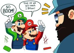 luigi from super mario bros.