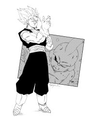 kid buu from dragon ball by fenyon