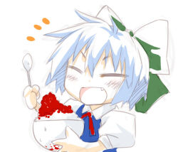 cirno from touhou by matsuno canel