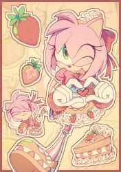 amy rose from sonic (series)