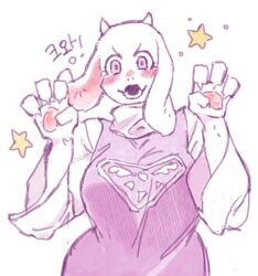 toriel from undertale by taku (taku 10288)