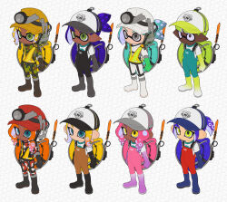 inkling from splatoon (series) by surume01417