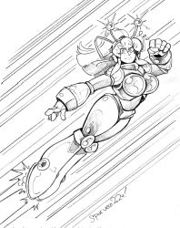roll (mega man) from marvel vs. capcom