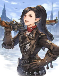 elezen from final fantasy by makimura shunsuke